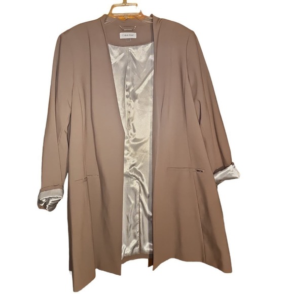 Calvin Klein Women's Blazer Plus Size - Picture 1 of 9